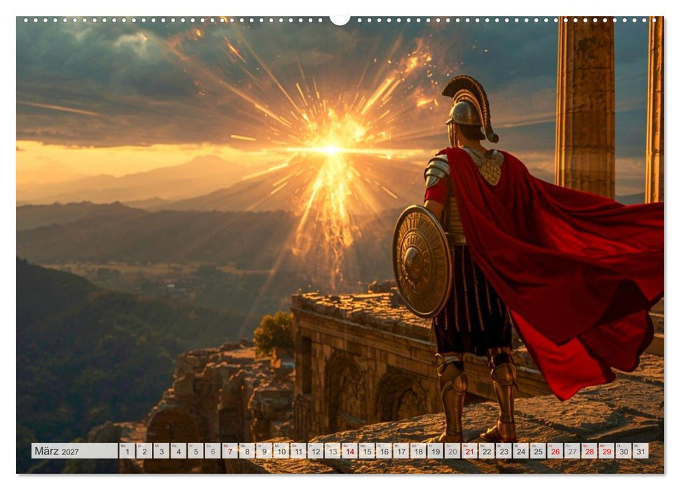 Perseus und Medusa (CALVENDO Premium Wandkalender 2027)