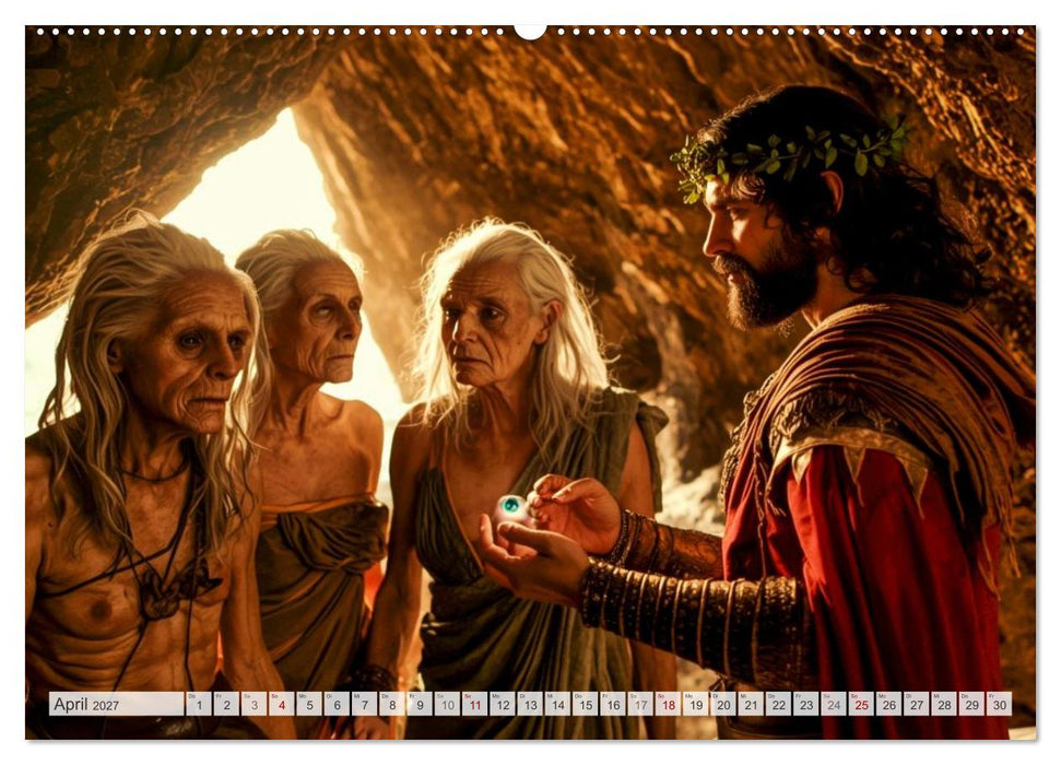 Perseus und Medusa (CALVENDO Premium Wandkalender 2027)