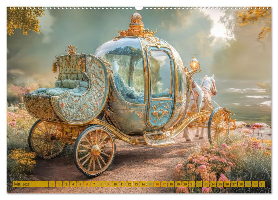 Kutschenträume - Fantasiewerke (CALVENDO Wandkalender 2027)