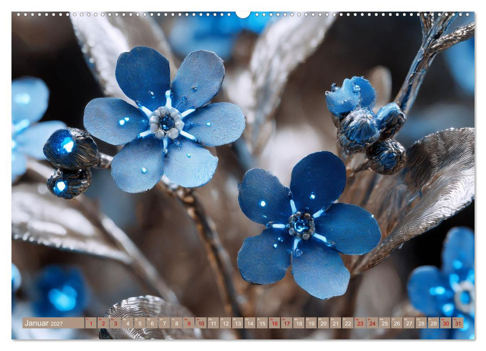 Luminous Garden. Wo Biologie und KI verschmelzen (CALVENDO Premium Wandkalender 2027)