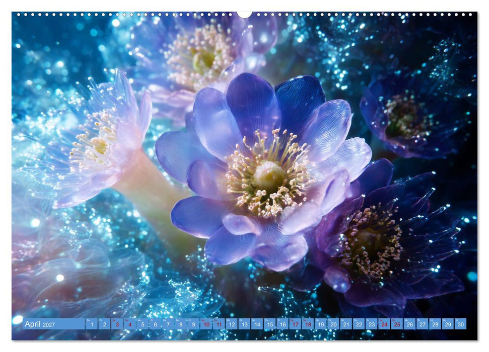 Luminous Garden. Wo Biologie und KI verschmelzen (CALVENDO Premium Wandkalender 2027)