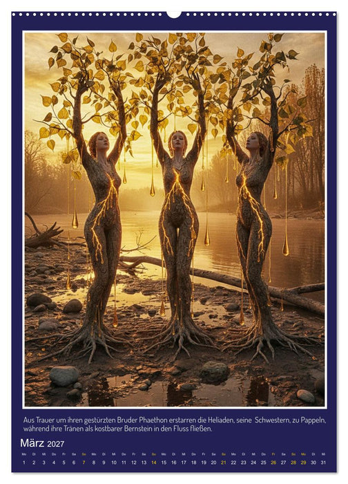 Metamorphosen in antiken Erzählungen (CALVENDO Wandkalender 2027)