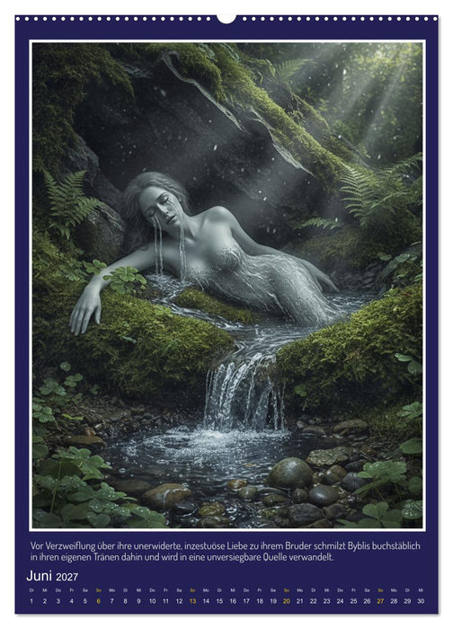 Metamorphosen in antiken Erzählungen (CALVENDO Wandkalender 2027)