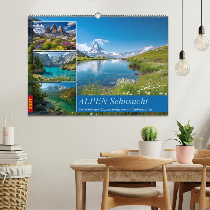ALPEN Sehnsucht (CALVENDO Wandkalender 2027)