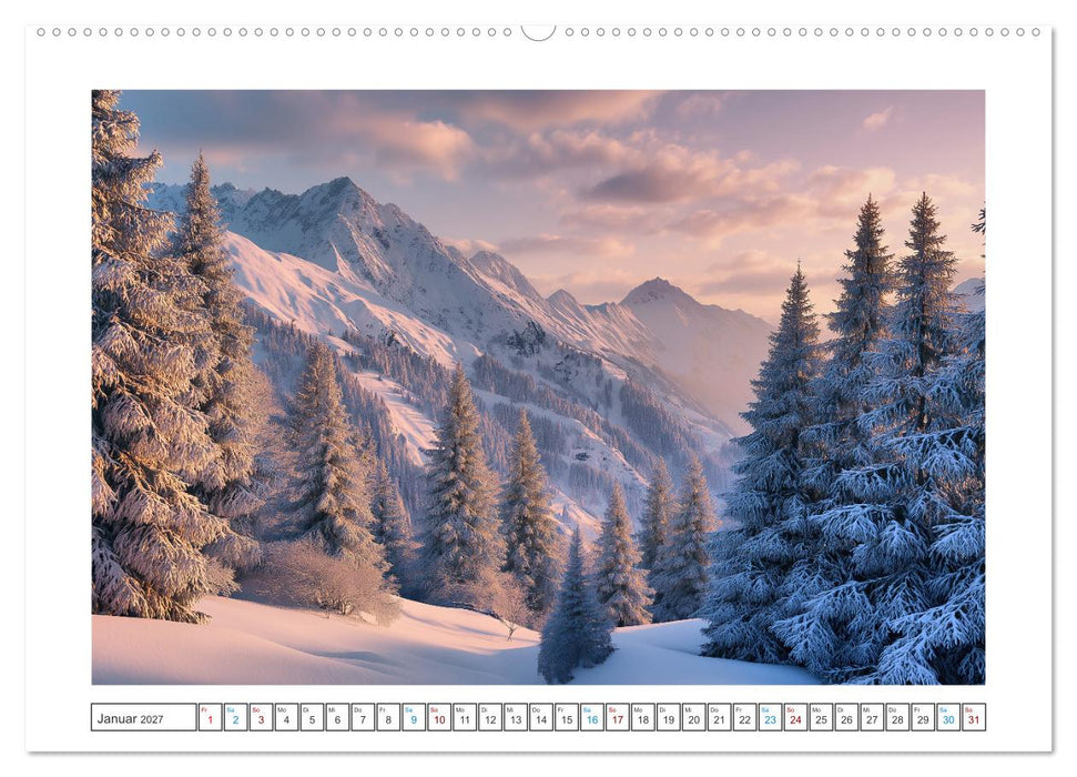 ALPEN Sehnsucht (CALVENDO Wandkalender 2027)