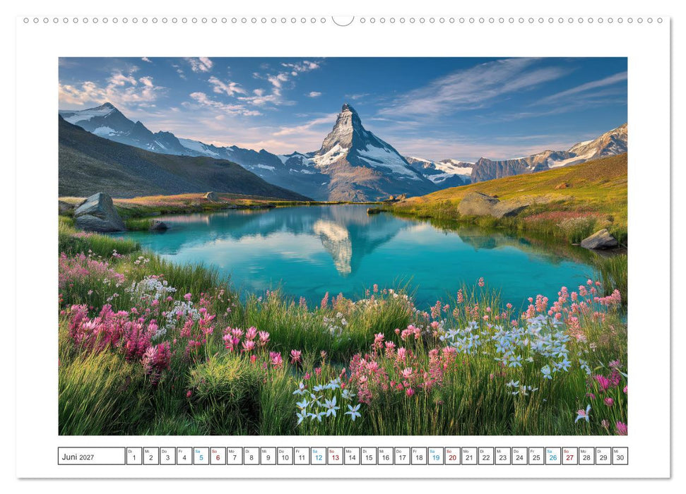 ALPEN Sehnsucht (CALVENDO Wandkalender 2027)