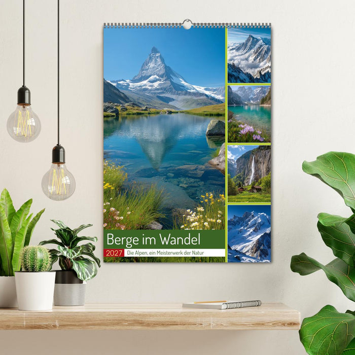 Berge im Wandel (CALVENDO Wandkalender 2027)