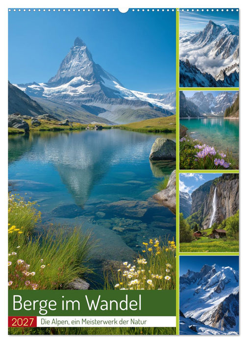 Berge im Wandel (CALVENDO Wandkalender 2027)