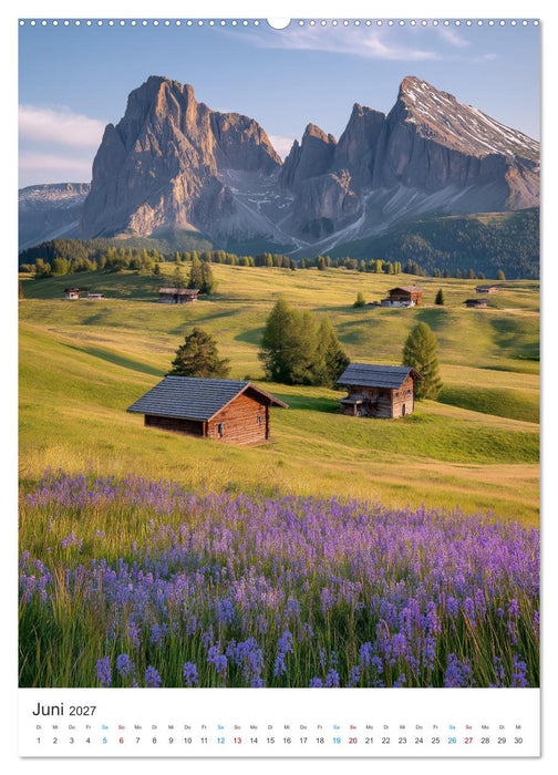 Berge im Wandel (CALVENDO Wandkalender 2027)