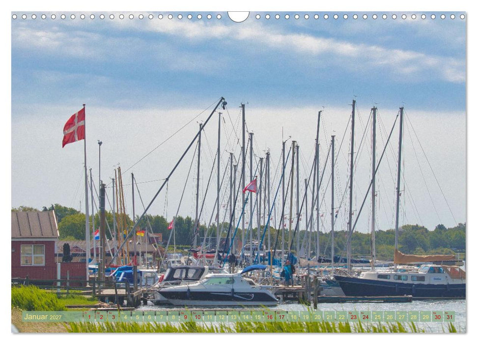 Dänemark Lolland Ein Urlaub voller Mythen und Schönheiten (CALVENDO Wandkalender 2027)