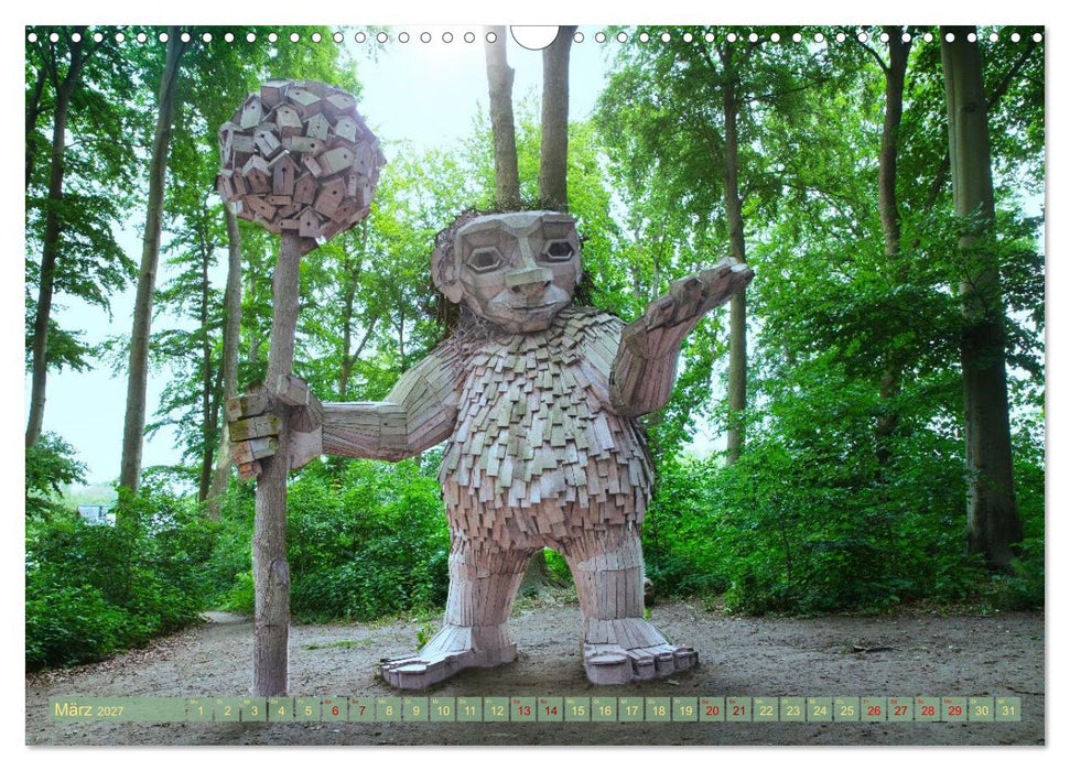 Dänemark Lolland Ein Urlaub voller Mythen und Schönheiten (CALVENDO Wandkalender 2027)