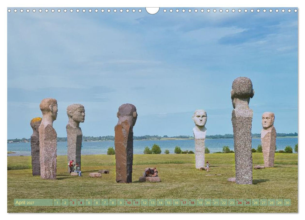 Dänemark Lolland Ein Urlaub voller Mythen und Schönheiten (CALVENDO Wandkalender 2027)