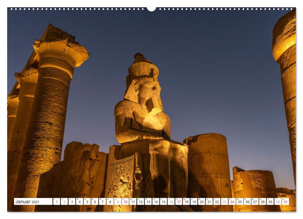 Ägypten - Karnak, die thebanische Nekropole und Luxor (CALVENDO Wandkalender 2027)
