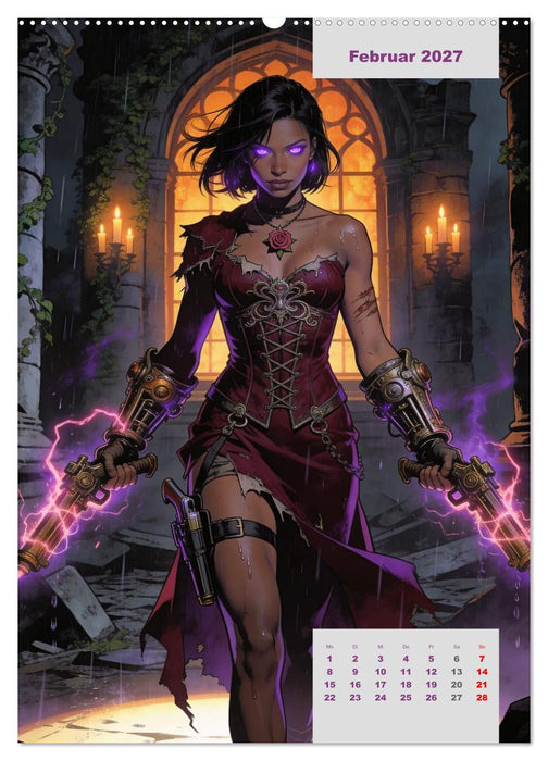 Töchter der Dunkelheit (CALVENDO Wandkalender 2027)
