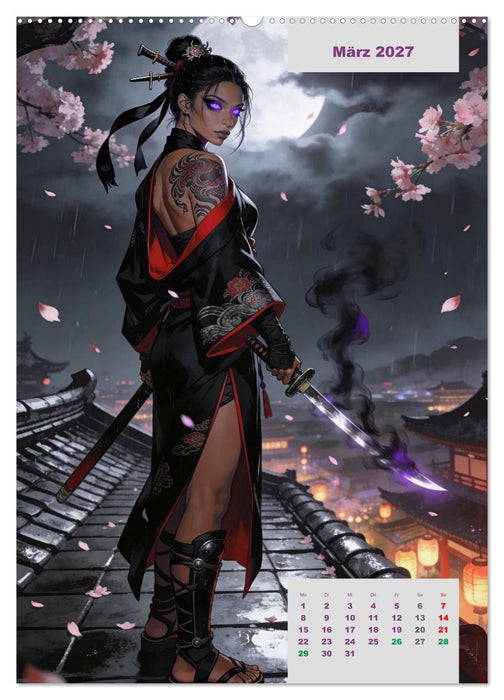 Töchter der Dunkelheit (CALVENDO Wandkalender 2027)