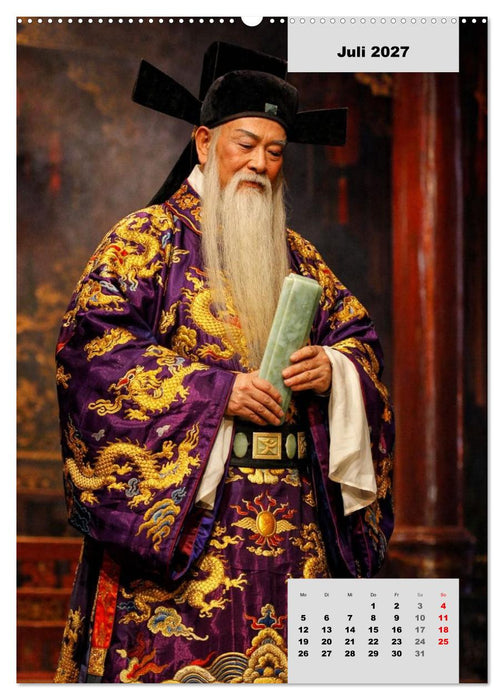 Masken und Magie – Die Gesichter der Peking-Oper (CALVENDO Premium Wandkalender 2027)