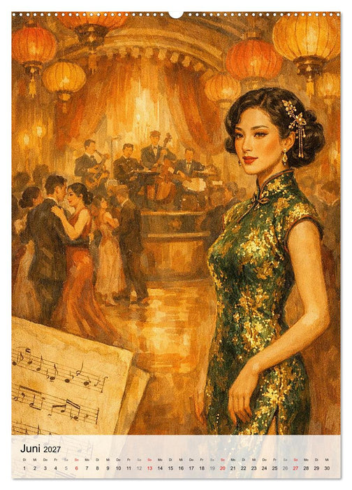 Jazz & Glamour Weltreise (CALVENDO Premium Wandkalender 2027)