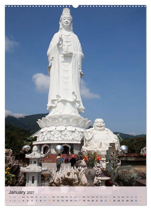Vietnam – Nature, Temples, Tropics, and Urban Splendor (CALVENDO Monthly Calendar 2027)