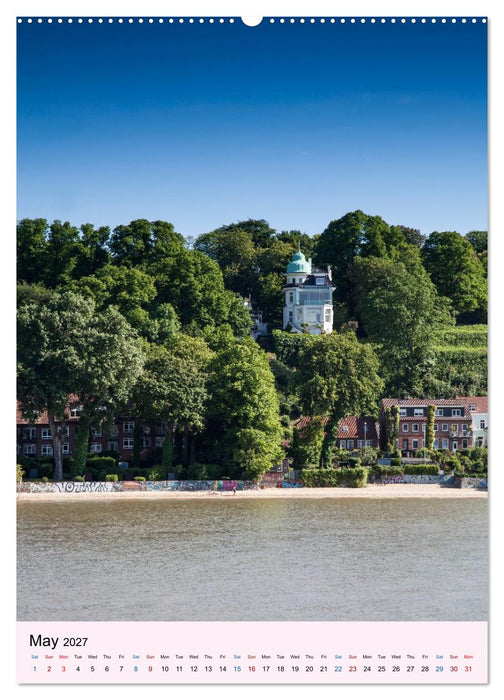 Hamburg - Life Along the Water (CALVENDO Monthly Calendar 2027)
