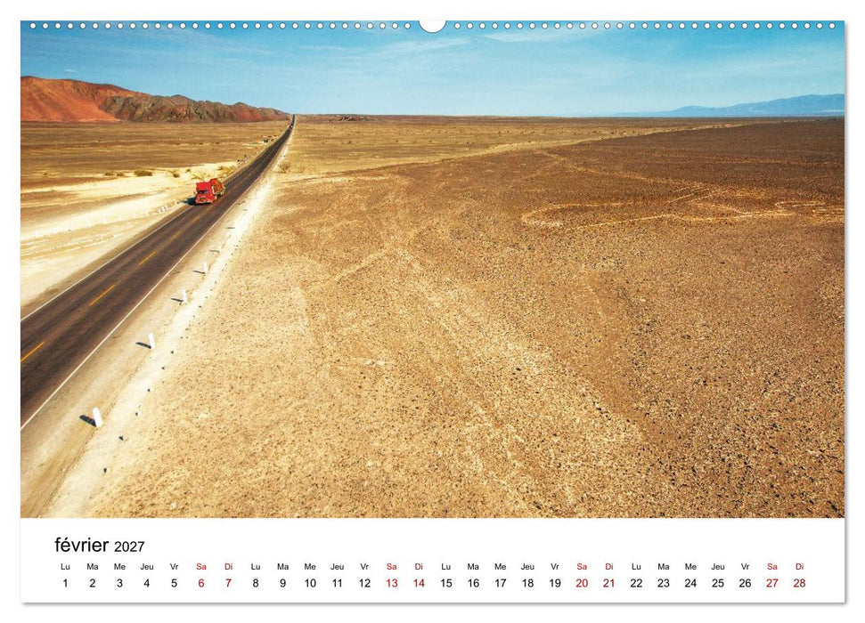 Pérou Les couleurs de la nature (CALVENDO Calendrier supérieur 2027)