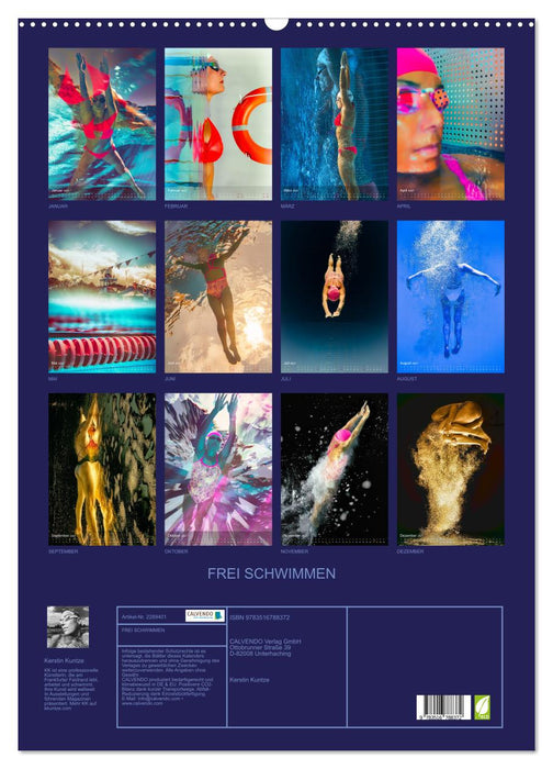 FREI SCHWIMMEN (CALVENDO Wandkalender 2027)