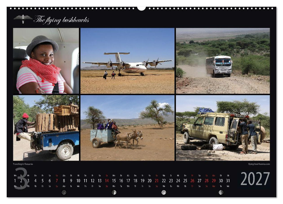 Tansania Blickwinkel 2027 (CALVENDO Premium Wandkalender 2027)