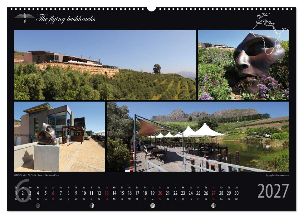 Wein & Architektur 2027 (CALVENDO Premium Wandkalender 2027)