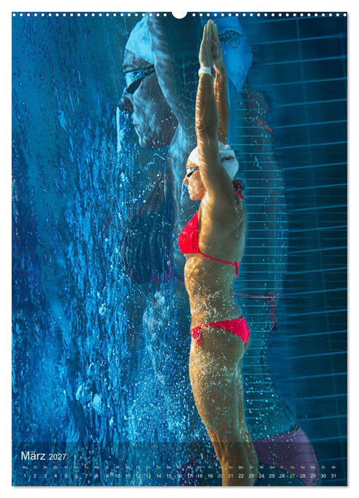 FREI SCHWIMMEN (CALVENDO Premium Wandkalender 2027)