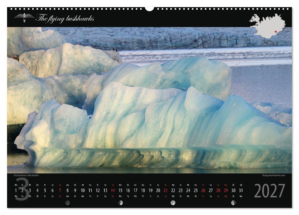 Island Blickwinkel 2027 (CALVENDO Wandkalender 2027)