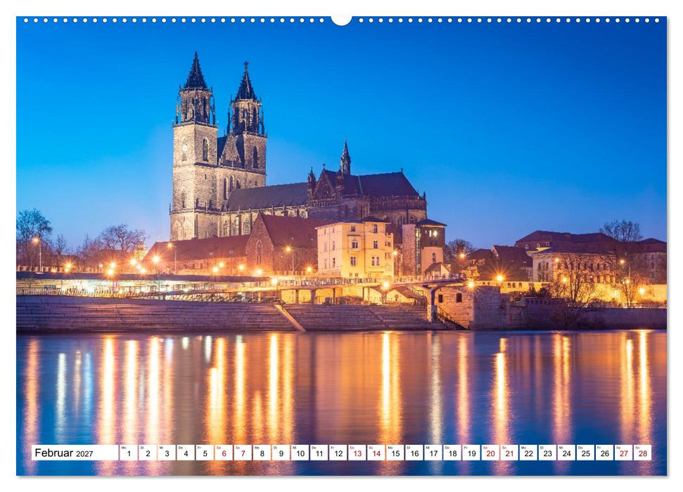 Deutsche Städte im schönsten Licht (CALVENDO Premium Wandkalender 2027)