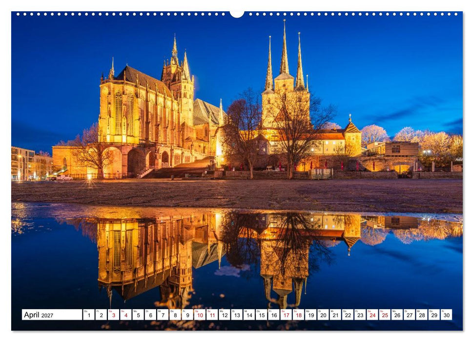 Deutsche Städte im schönsten Licht (CALVENDO Premium Wandkalender 2027)