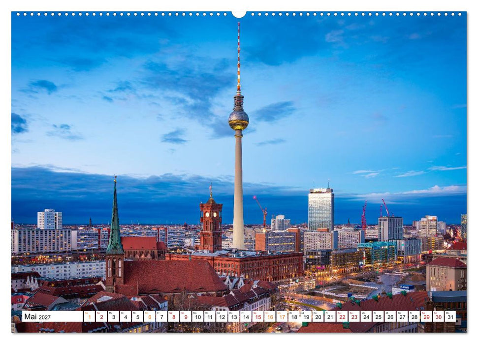 Deutsche Städte im schönsten Licht (CALVENDO Premium Wandkalender 2027)