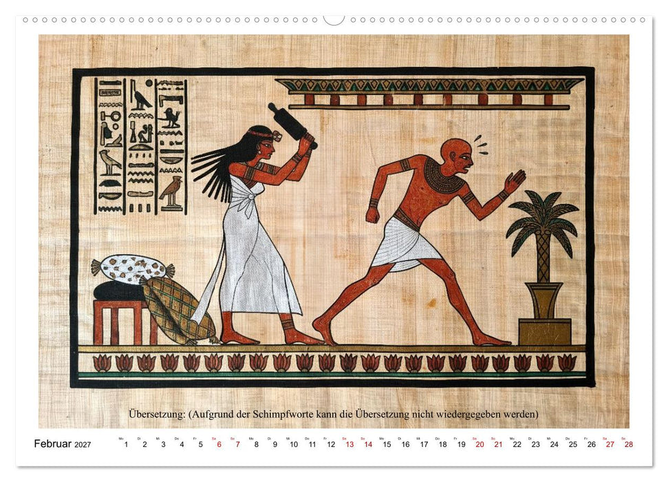 Am Nil ist auch nur Montag (CALVENDO Wandkalender 2027)