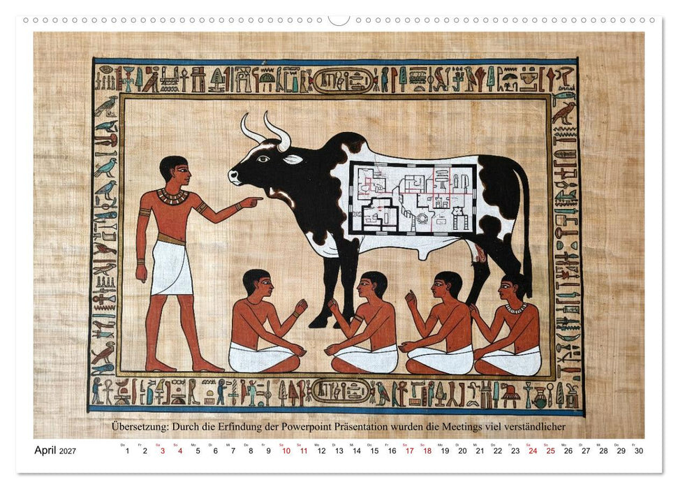 Am Nil ist auch nur Montag (CALVENDO Wandkalender 2027)