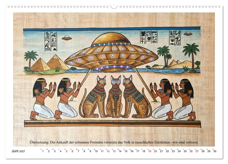 Am Nil ist auch nur Montag (CALVENDO Wandkalender 2027)