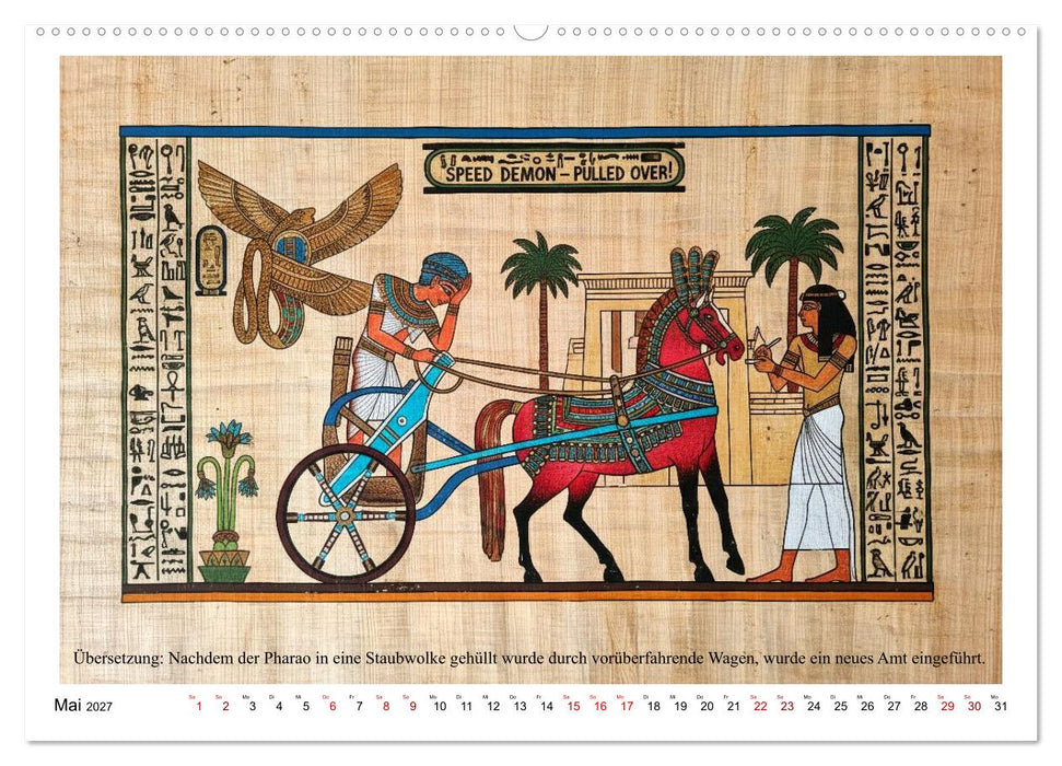 Am Nil ist auch nur Montag (CALVENDO Premium Wandkalender 2027)