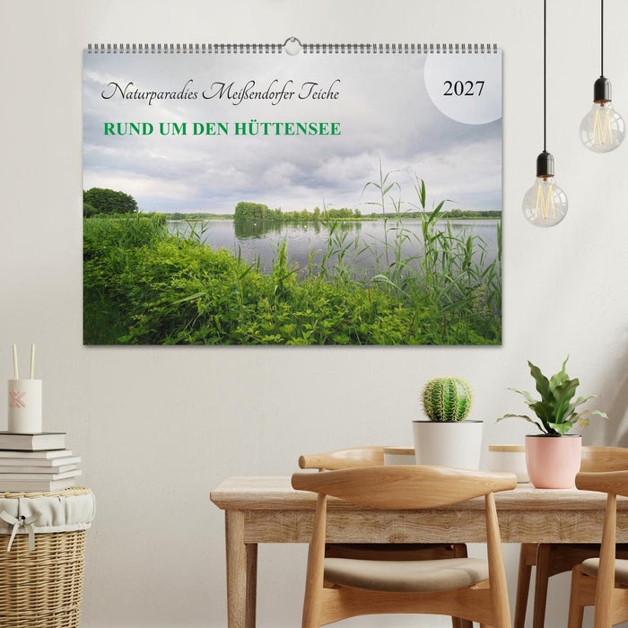 Naturparadies Meißendorfer Teiche – Rund um den Hüttensee (CALVENDO Wandkalender 2027)