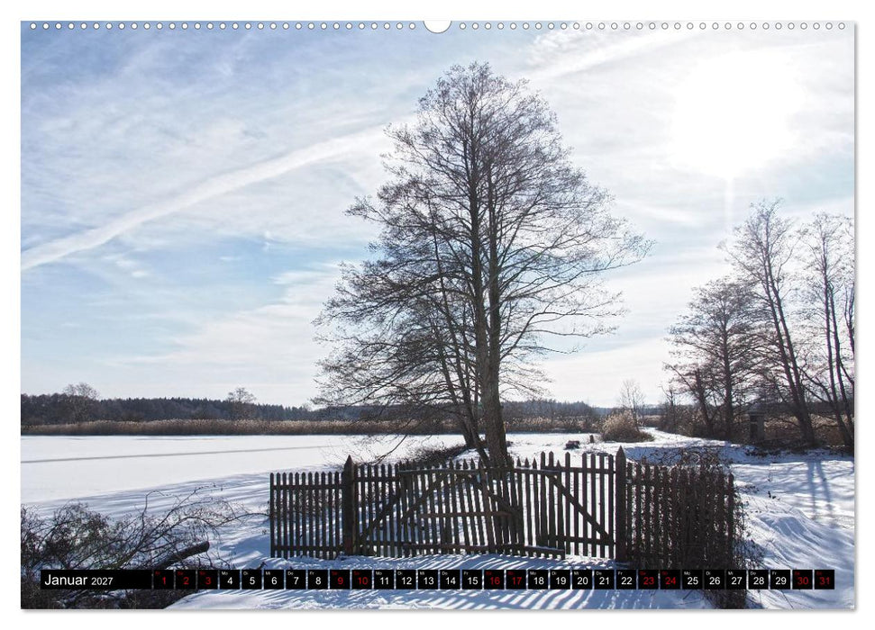 Naturparadies Meißendorfer Teiche – Rund um den Hüttensee (CALVENDO Wandkalender 2027)