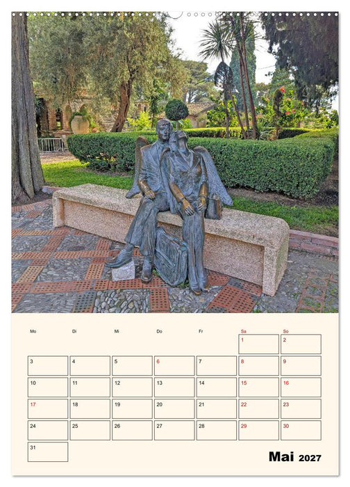 Taormina - Ätna, Meer und antike Steine (CALVENDO Wandkalender 2027)