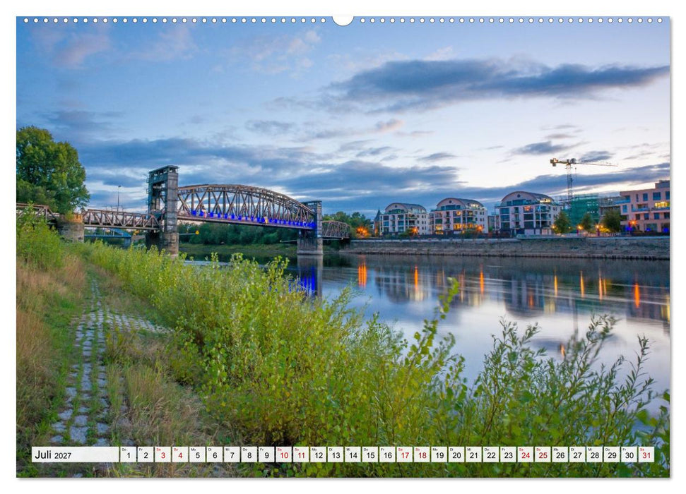 Magdeburg in besonderem Licht (CALVENDO Premium Wandkalender 2027)