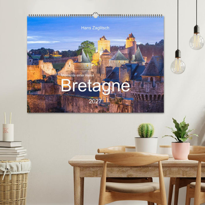 Momente einer Reise - Bretagne (CALVENDO Wandkalender 2027)