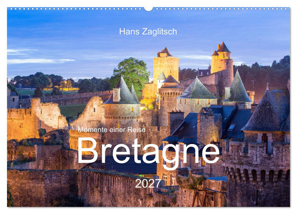 Momente einer Reise - Bretagne (CALVENDO Wandkalender 2027)