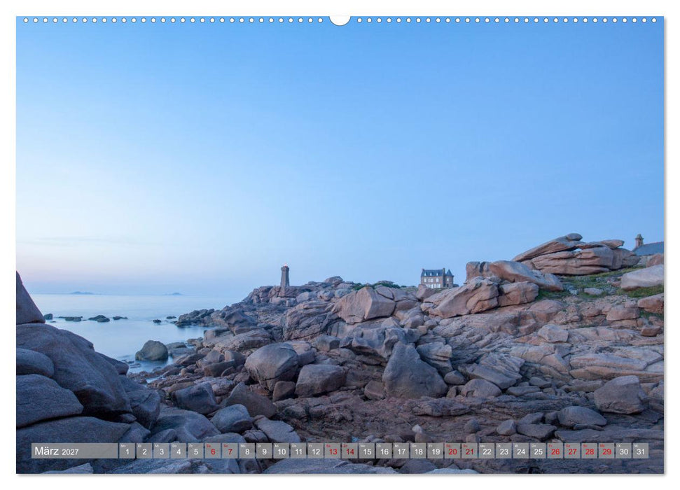Momente einer Reise - Bretagne (CALVENDO Premium Wandkalender 2027)
