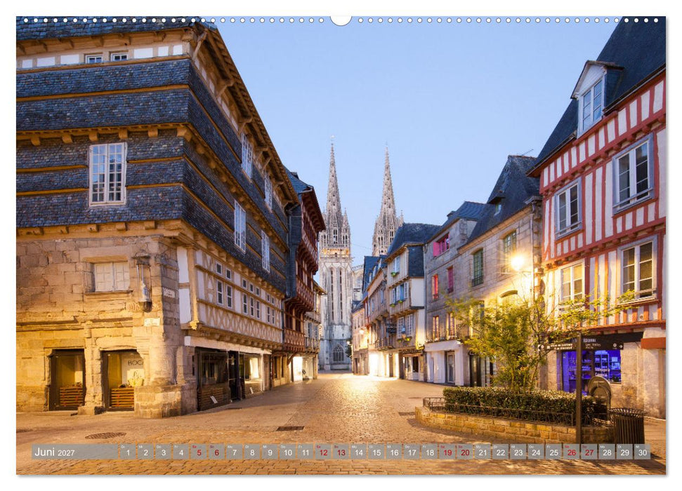 Momente einer Reise - Bretagne (CALVENDO Premium Wandkalender 2027)