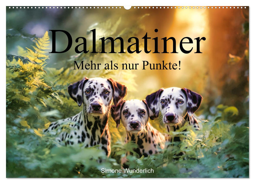 Dalmatiner - Mehr als nur Punkte! (CALVENDO Wandkalender 2027)