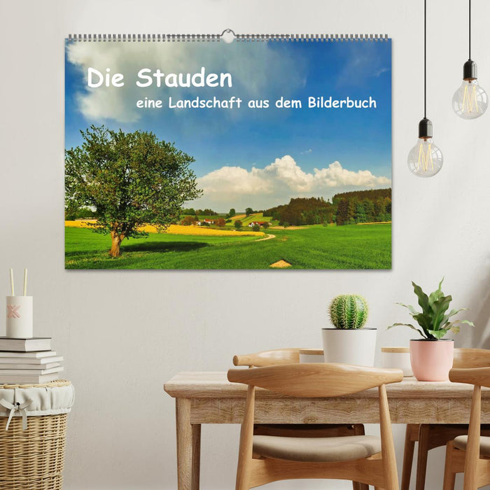Die Stauden, eine Landschaft aus dem Bilderbuch (CALVENDO Wandkalender 2027)