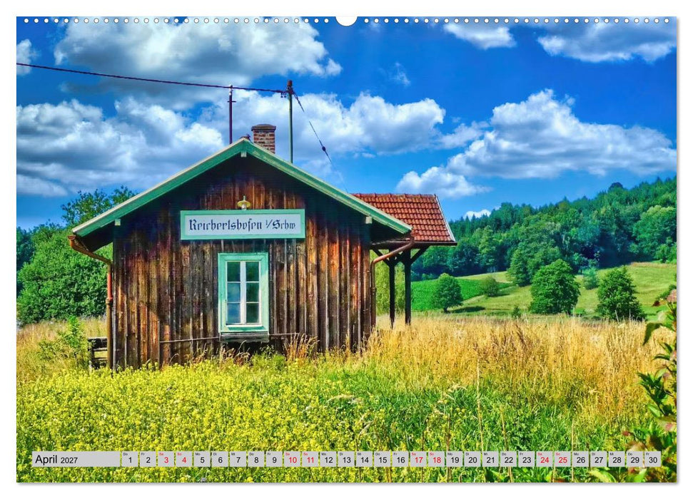 Die Stauden, eine Landschaft aus dem Bilderbuch (CALVENDO Wandkalender 2027)