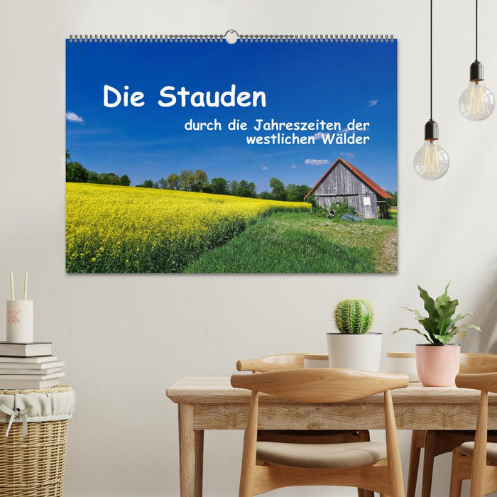 Die Stauden - durch die Jahreszeiten der westlichen Wälder (CALVENDO Wandkalender 2027)