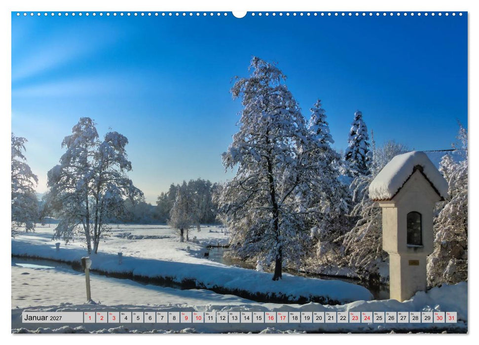 Die Stauden - durch die Jahreszeiten der westlichen Wälder (CALVENDO Wandkalender 2027)