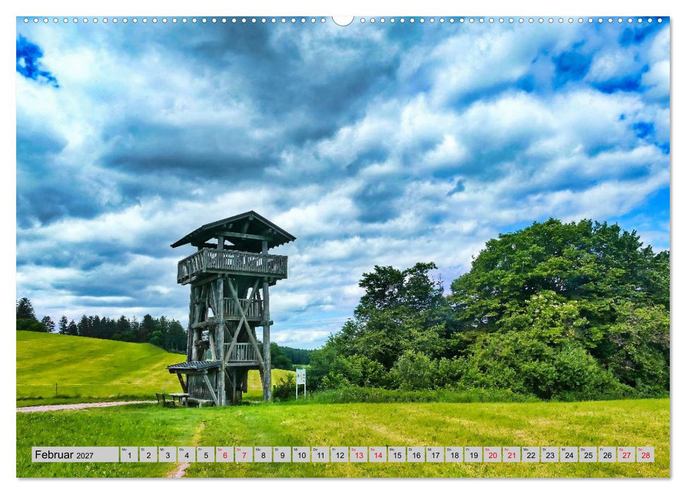 Die Stauden - durch die Jahreszeiten der westlichen Wälder (CALVENDO Wandkalender 2027)